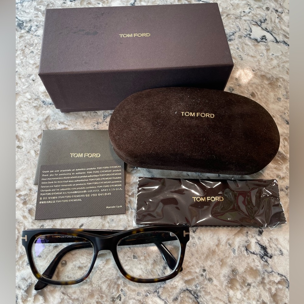 Used Tom Ford Men’s prescription glasses